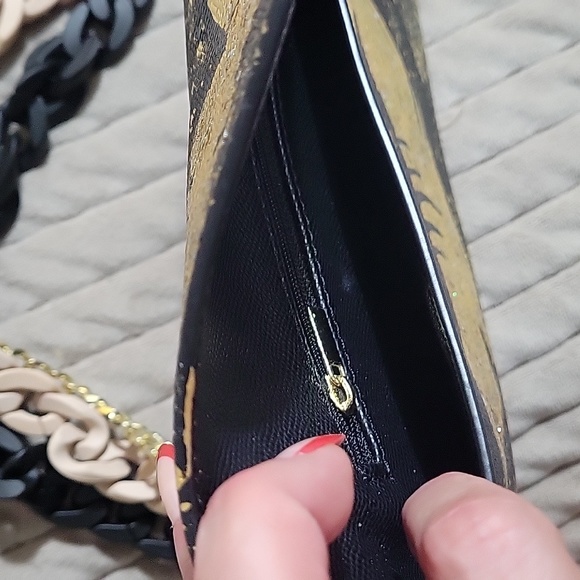 ❤️👛👜 ANCA BARBU HAND PAINTED BAG 👛 - Picture 4 of 5